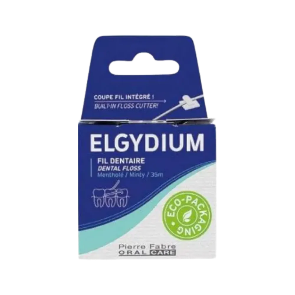 Elgydium Fio Dentário Eco Sabor Menta 35m