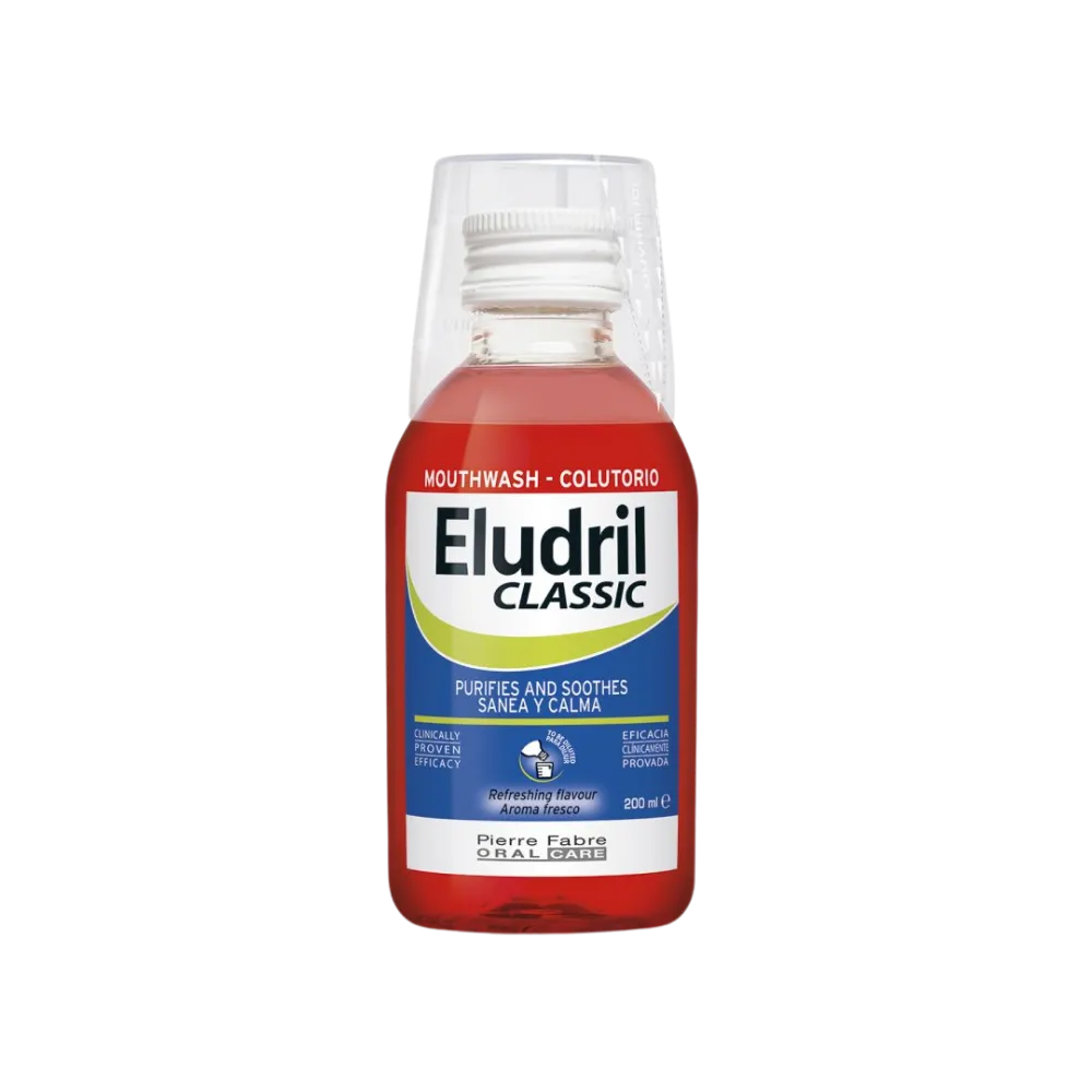 Eludril Classic, bain de bouche, 200 ml