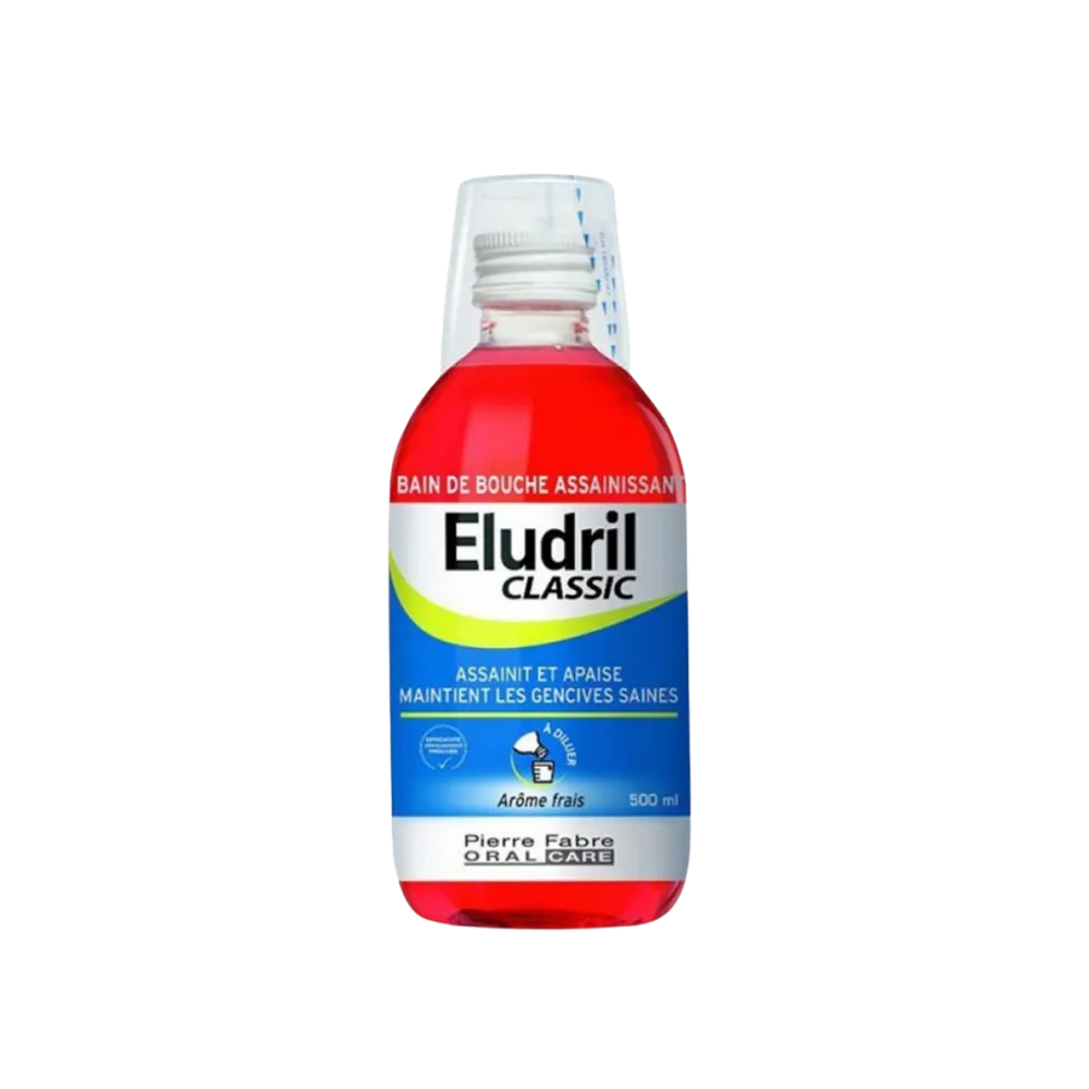 Eludril Classic, bain de bouche, 500 ml