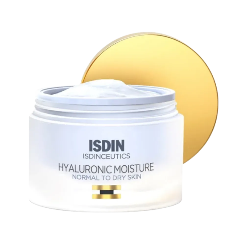 Isdinceutics Hydratant à l&rsquo;acide hyaluronique pour peaux sèches et normales, 50 g