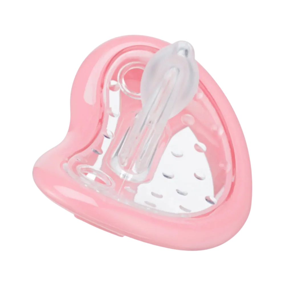 Curaprox Baby Sucette en silicone T0 rose