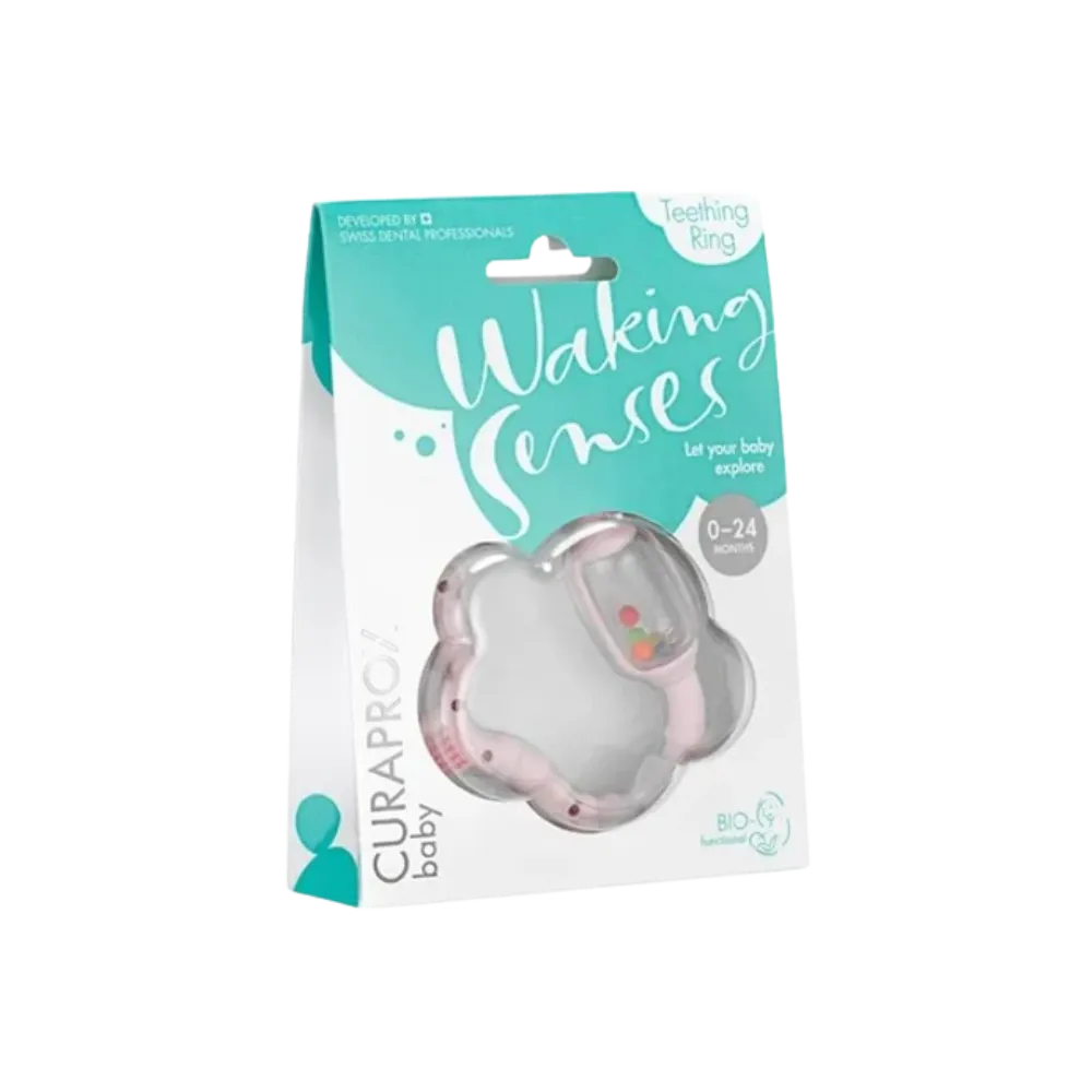Curaprox Baby Anneau de dentition rose