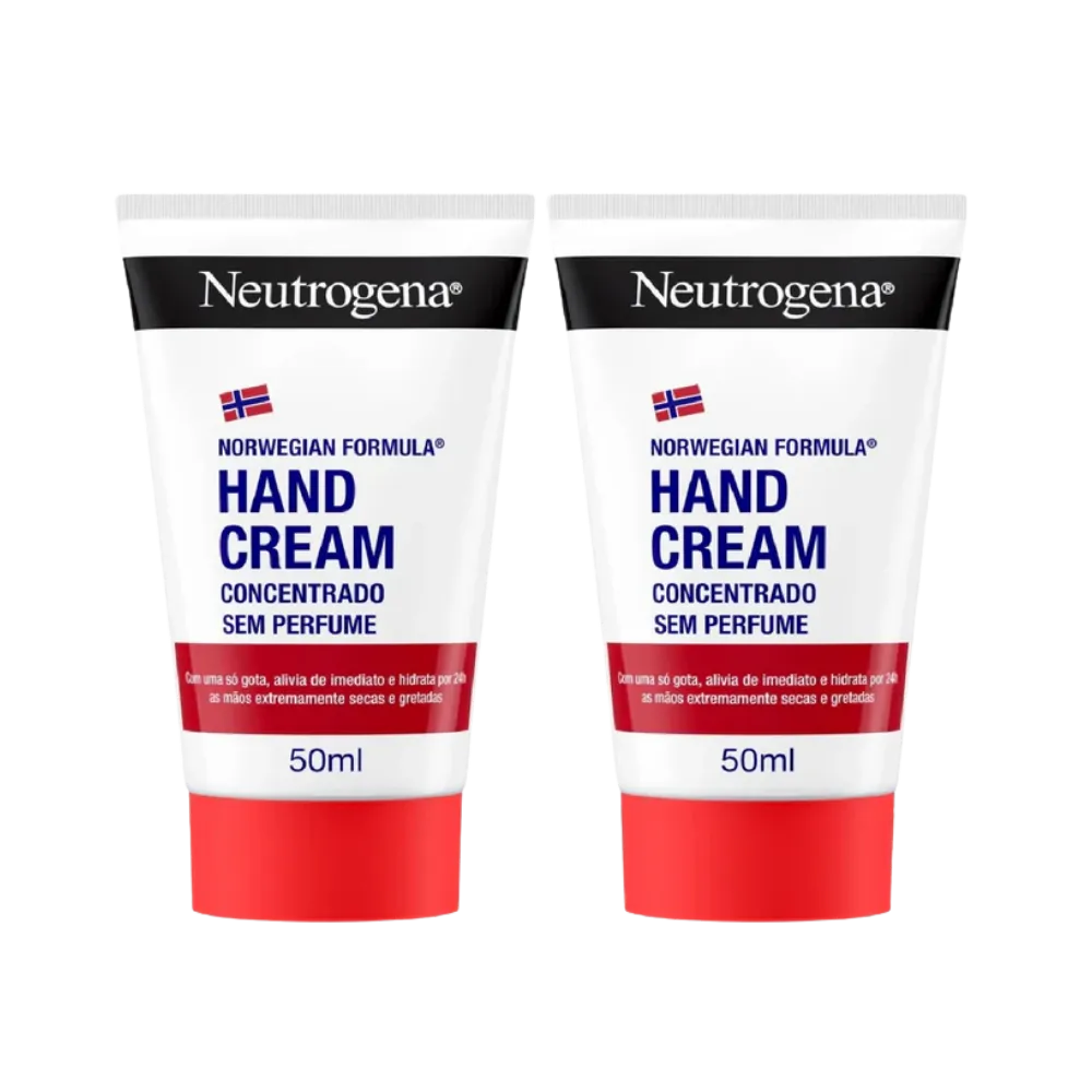 Neutrogena Crema de manos CICA Reparación intensa sin perfume, dúo promocional 2 x 50 ml