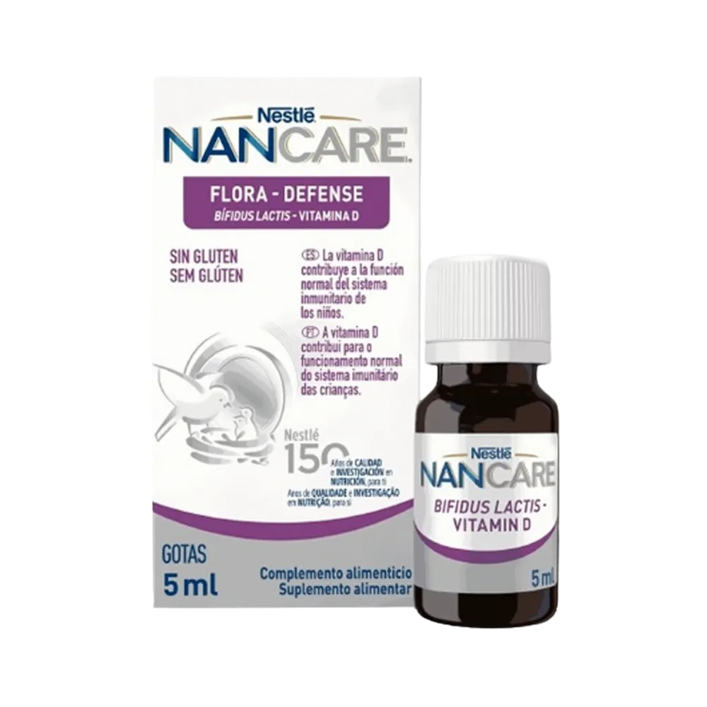 Nancare Flora-Defens BL-Vit D, gotas, 5 ml