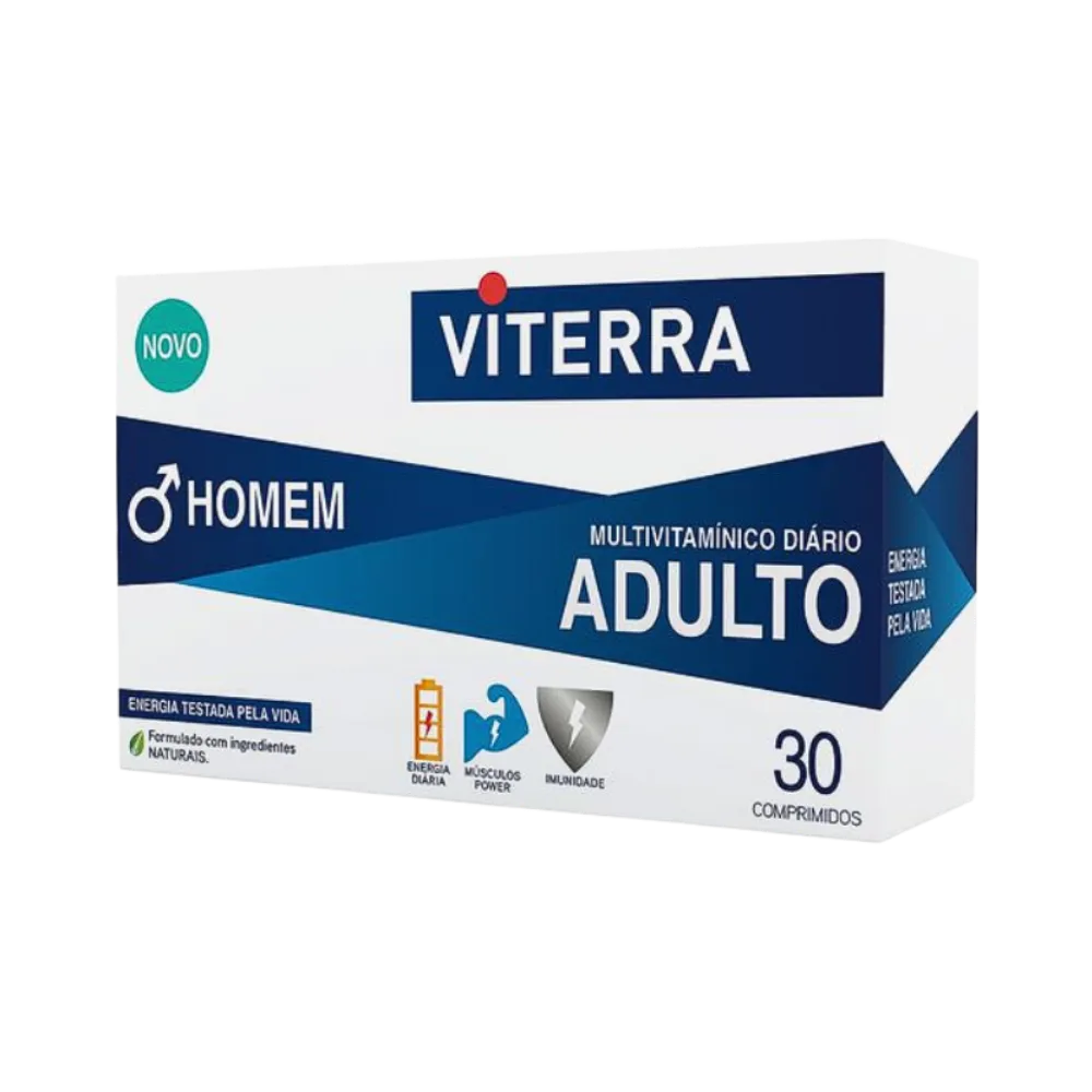 Viterra Homem 30 Comprimidos