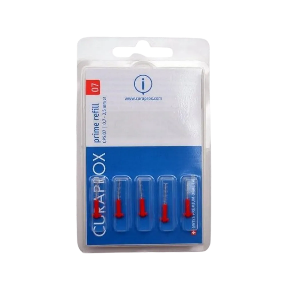 Curaprox Prime Brosse à dents de rechange Cps07, 8 unités