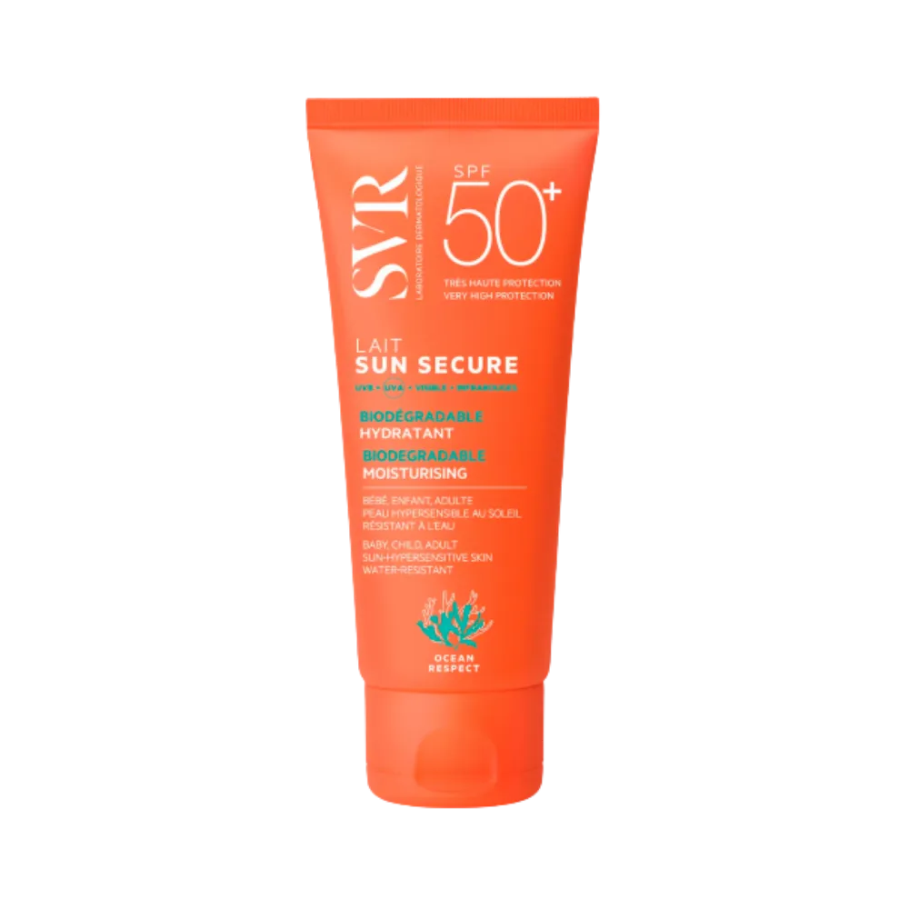SVR Sun Secure Lait hydratant invisible SPF50+ 100 ml