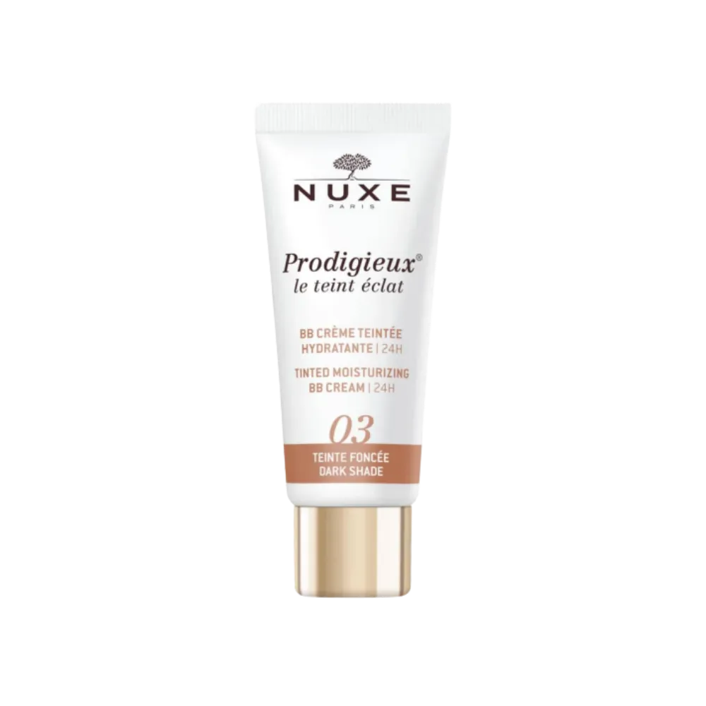 Nuxe Prodigieux BB Cream Hidratante, tono oscuro, 30 ml