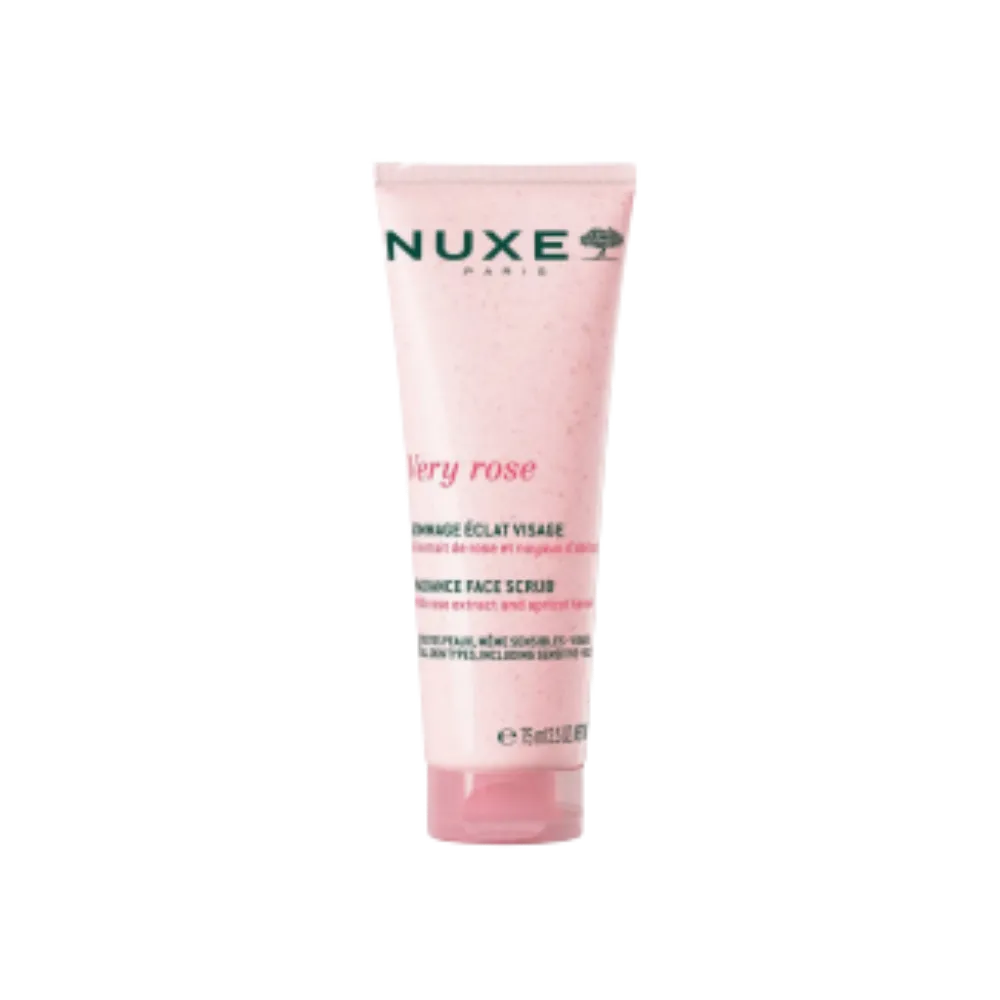 Nuxe Very Rose Exfoliante Rosto Luminosidade 75ml