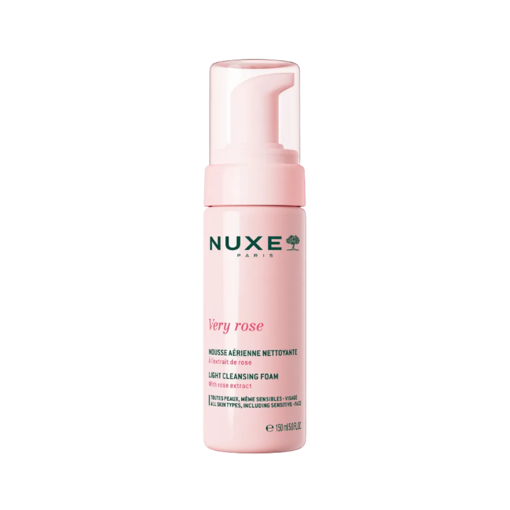 Nuxe Very Rose Espuma Leve de Limpeza 150ml
